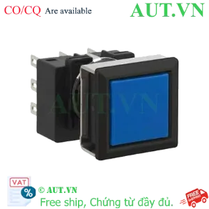 Ảnh của Nút nhấn nhả không đèn IDEC LB7B-M1T3S 3NO+3NC (Xanh)