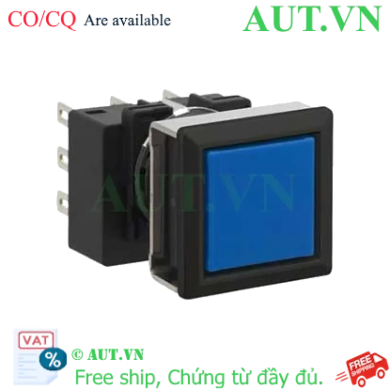 Ảnh của Nút nhấn nhả không đèn IDEC LB7B-M1T3VS 3NO+3NC (Xanh)
