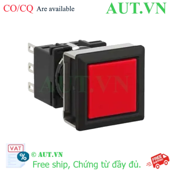 Ảnh của Nút nhấn nhả không đèn IDEC LB7B-M1T5LR 1NO+1NC (Đỏ)