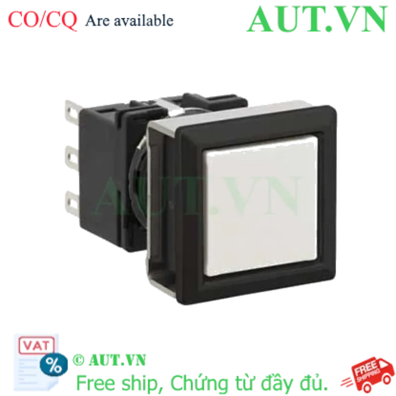 Ảnh của Nút nhấn nhả không đèn IDEC LB7B-M1T5LW 1NO+1NC (Trắng)