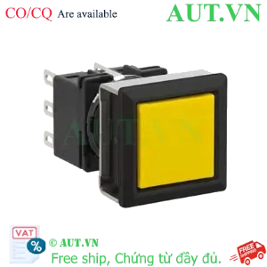 Ảnh của Nút nhấn nhả không đèn IDEC LB7B-M1T5LY 1NO+1NC (Vàng)