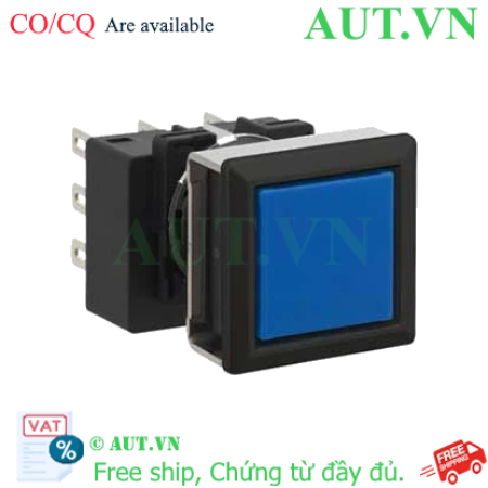 Ảnh của Nút nhấn nhả không đèn IDEC LB7B-M1T6LS 2NO+2NC (Xanh)