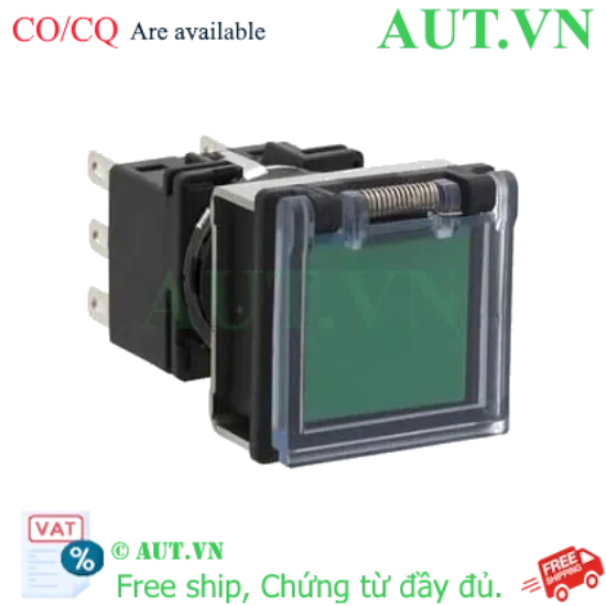 Ảnh của Nút nhấn nhả không đèn IDEC LB7GB-M1T1G 1NO+1NC (Xanh)