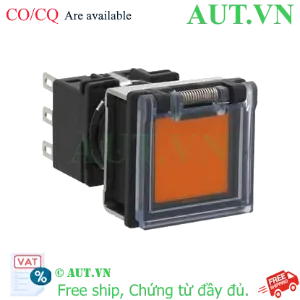 Ảnh của Nút nhấn nhả không đèn IDEC LB7GB-M1T2LA 2NO+2NC (Hổ phách)