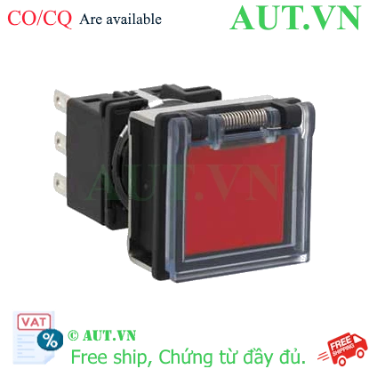 Ảnh của Nút nhấn nhả không đèn IDEC LB7GB-M1T2LR 2NO+2NC (Đỏ)