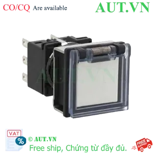 Ảnh của Nút nhấn nhả không đèn IDEC LB7GB-M1T2LW 2NO+2NC (Trắng)
