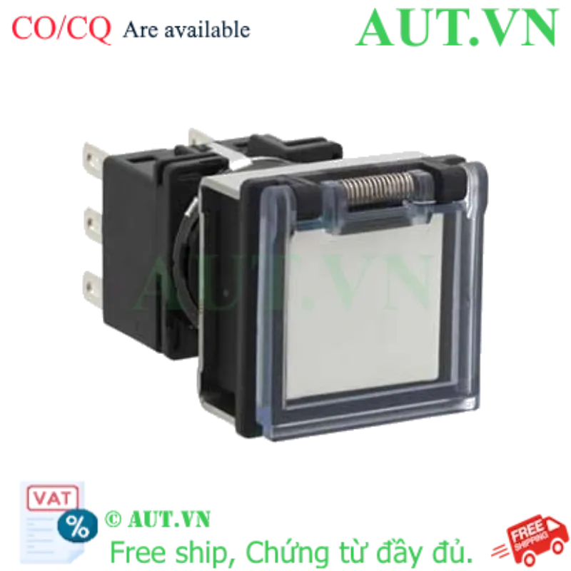Ảnh của Nút nhấn nhả không đèn IDEC LB7GB-M1T2LW 2NO+2NC (Trắng)