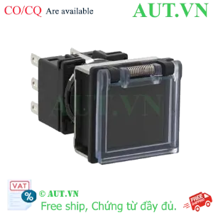 Ảnh của Nút nhấn nhả không đèn IDEC LB7GB-M1T3VB 3NO+3NC (Đen)