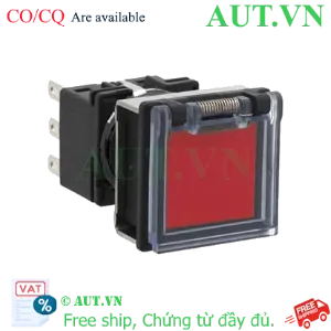 Ảnh của Nút nhấn nhả không đèn IDEC LB7GB-M1T6LR 2NO+2NC (Đỏ)