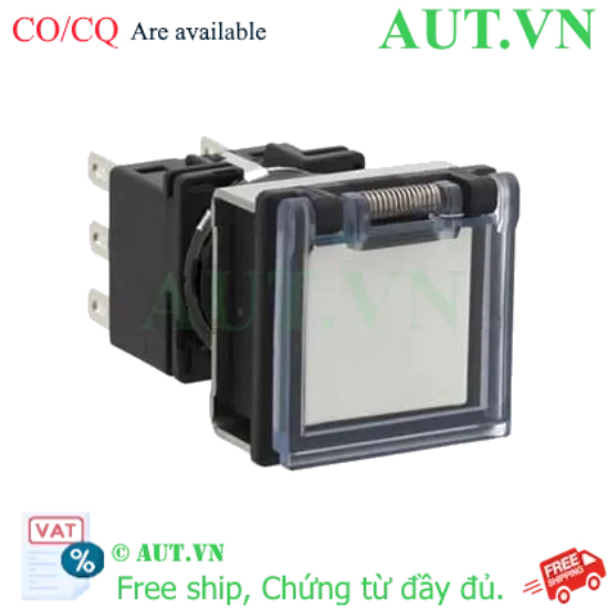 Ảnh của Nút nhấn nhả không đèn IDEC LB7GB-M1T6LW 2NO+2NC (Trắng)