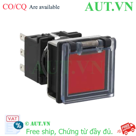 Ảnh của Nút nhấn nhả không đèn IDEC LB7GB-M1T6R 2NO+2NC (Đỏ)