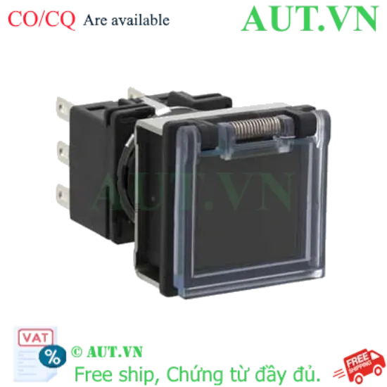 Ảnh của Nút nhấn nhả không đèn IDEC LB7GB-M1T7B 3NO+3NC (Đen)