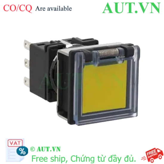 Ảnh của Nút nhấn nhả không đèn IDEC LB7GB-M1T7LY 3NO+3NC (Vàng)