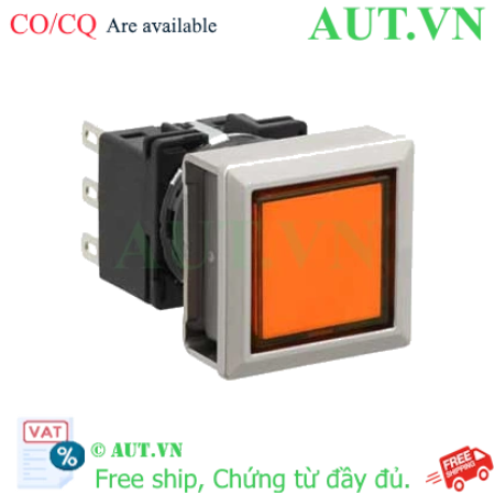 Ảnh của Nút nhấn nhả không đèn IDEC LB7MB-M1T1LA 1NO+1NC (Hổ phách)