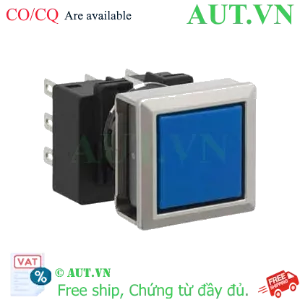 Ảnh của Nút nhấn nhả không đèn IDEC LB7MB-M1T1S 1NO+1NC (Xanh)