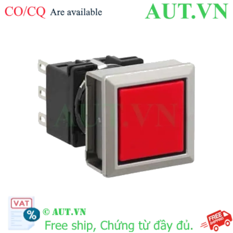Ảnh của Nút nhấn nhả không đèn IDEC LB7MB-M1T1VR 1NO+1NC (Đỏ)