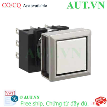 Ảnh của Nút nhấn nhả không đèn IDEC LB7MB-M1T1W 1NO+1NC (Trắng)