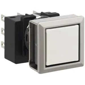 Ảnh của Nút nhấn nhả không đèn IDEC LB7MB-M1T2LW 2NO+2NC (Trắng)