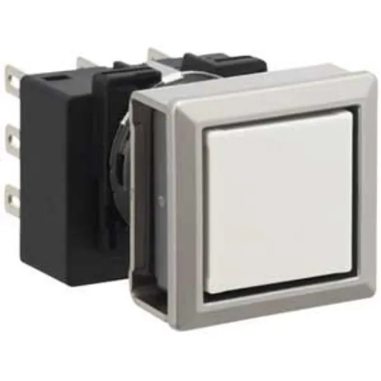 Ảnh của Nút nhấn nhả không đèn IDEC LB7MB-M1T2LW 2NO+2NC (Trắng)