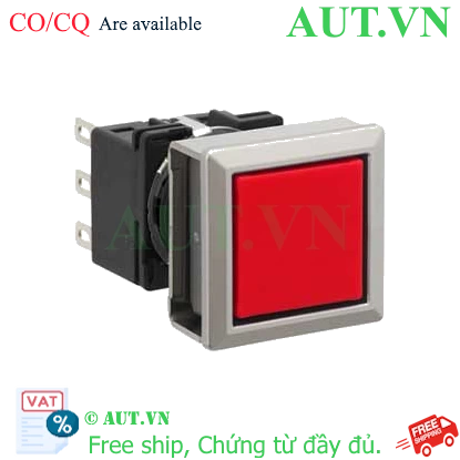 Ảnh của Nút nhấn nhả không đèn IDEC LB7MB-M1T3LR 3NO+3NC (Đỏ)