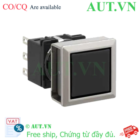Ảnh của Nút nhấn nhả không đèn IDEC LB7MB-M1T5B 1NO+1NC (Đen)