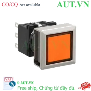 Ảnh của Nút nhấn nhả không đèn IDEC LB7MB-M1T6LA 2NO+2NC (Hổ phách)