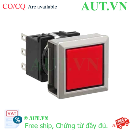 Ảnh của Nút nhấn nhả không đèn IDEC LB7MB-M1T6R 2NO+2NC (Đỏ)