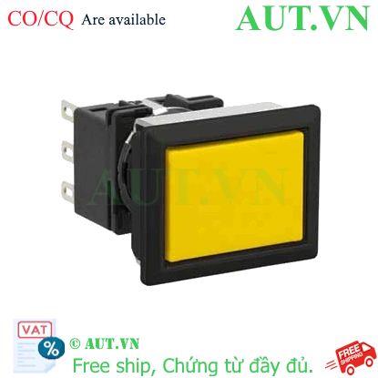 Ảnh của Nút nhấn nhả không đèn IDEC LB8B-M1T1LY 1NO+1NC (Vàng)
