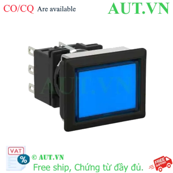 Ảnh của Nút nhấn nhả không đèn IDEC LB8B-M1T1S 1NO+1NC (Xanh)