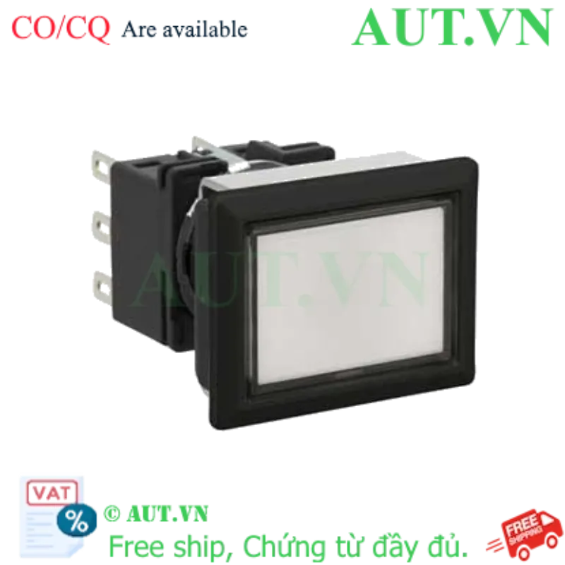 Ảnh của Nút nhấn nhả không đèn IDEC LB8B-M1T2W 2NO+2NC (Trắng)