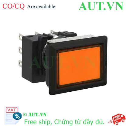 Ảnh của Nút nhấn nhả không đèn IDEC LB8B-M1T3LA 3NO+3NC (Hổ phách)