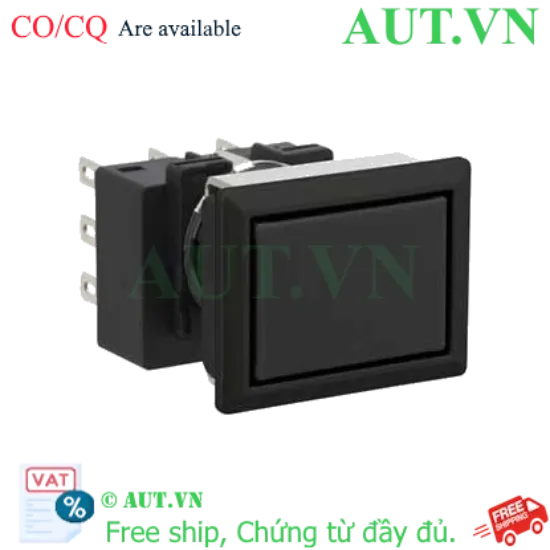 Ảnh của Nút nhấn nhả không đèn IDEC LB8B-M1T3VB 3NO+3NC (Đen)