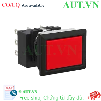 Ảnh của Nút nhấn nhả không đèn IDEC LB8B-M1T5R 1NO+1NC (Đỏ)