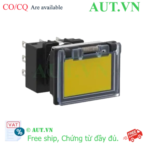 Ảnh của Nút nhấn nhả không đèn IDEC LB8GB-M1T1VY 1NO+1NC (Vàng)
