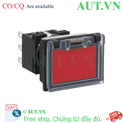 Ảnh của Nút nhấn nhả không đèn IDEC LB8GB-M1T2R 2NO+2NC (Đỏ)