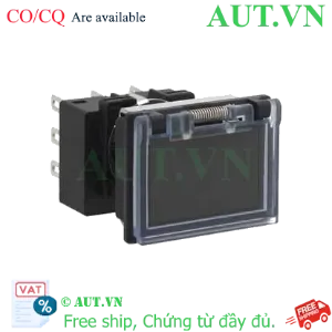 Ảnh của Nút nhấn nhả không đèn IDEC LB8GB-M1T2VB 2NO+2NC (Đen)