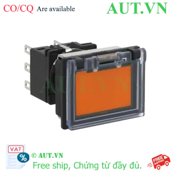 Ảnh của Nút nhấn nhả không đèn IDEC LB8GB-M1T3LA 3NO+3NC (Hổ phách)