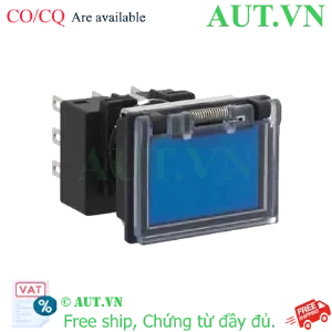 Ảnh của Nút nhấn nhả không đèn IDEC LB8GB-M1T6S 2NO+2NC (Xanh)