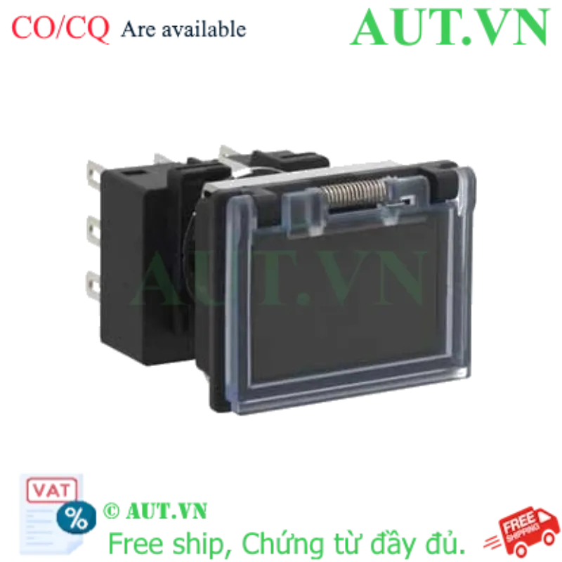 Ảnh của Nút nhấn nhả không đèn IDEC LB8GB-M1T7B 3NO+3NC (Đen)