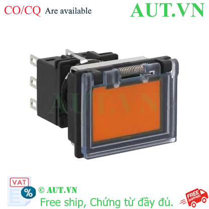 Ảnh của Nút nhấn nhả không đèn IDEC LB8GB-M1T7LA 3NO+3NC (Hổ phách)