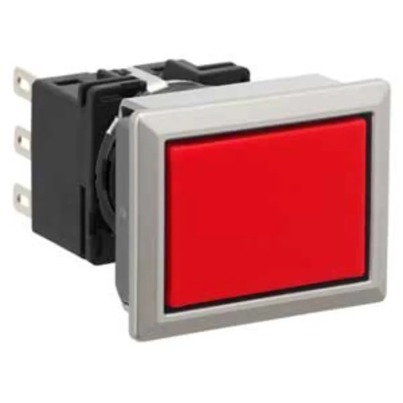 Ảnh của Nút nhấn nhả không đèn IDEC LB8MB-M1T1VR 1NO+1NC (Đỏ)