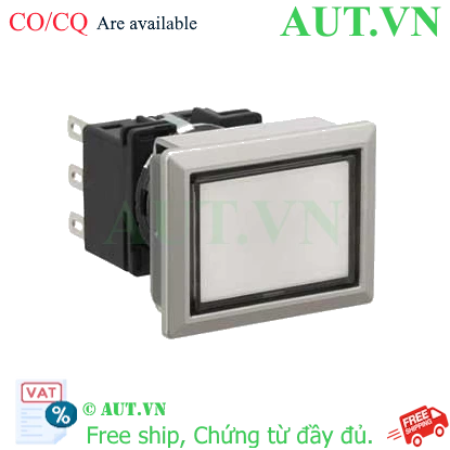 Ảnh của Nút nhấn nhả không đèn IDEC LB8MB-M1T2VW 2NO+2NC (Trắng)