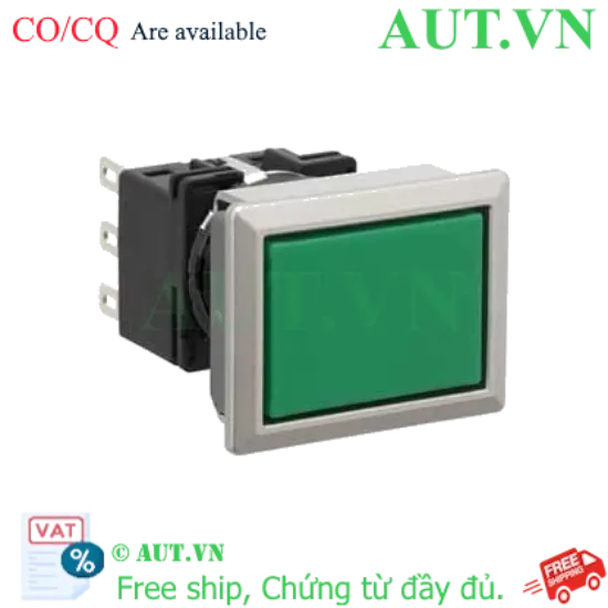 Ảnh của Nút nhấn nhả không đèn IDEC LB8MB-M1T3G 3NO+3NC (Xanh)