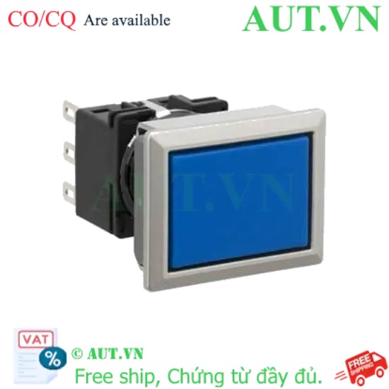 Ảnh của Nút nhấn nhả không đèn IDEC LB8MB-M1T3S 3NO+3NC (Xanh)