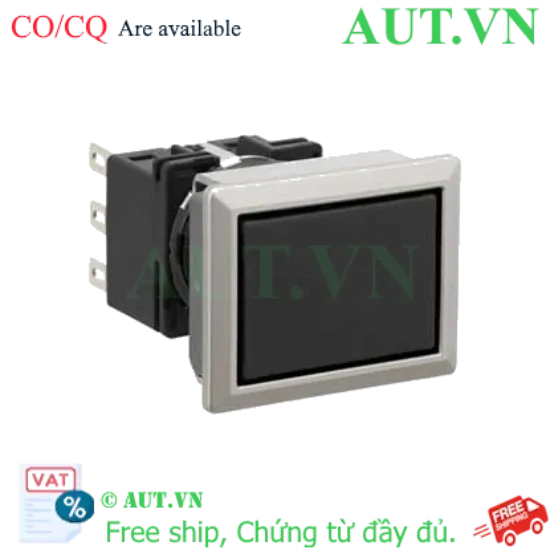 Ảnh của Nút nhấn nhả không đèn IDEC LB8MB-M1T3VB 3NO+3NC (Đen)