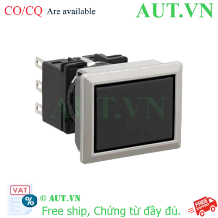Ảnh của Nút nhấn nhả không đèn IDEC LB8MB-M1T5B 1NO+1NC (Đen)