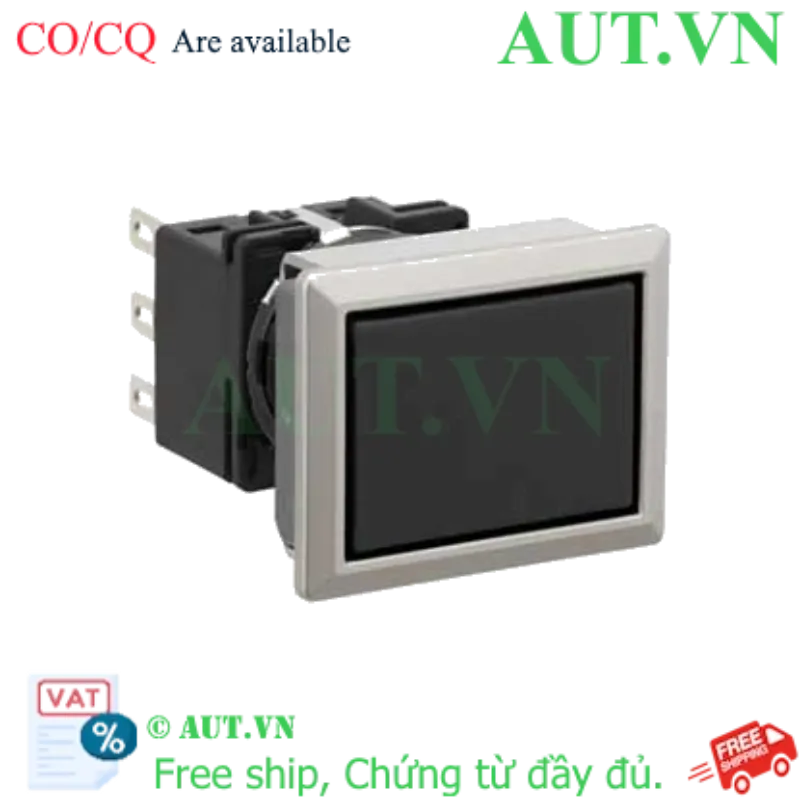 Ảnh của Nút nhấn nhả không đèn IDEC LB8MB-M1T5B 1NO+1NC (Đen)