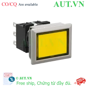 Ảnh của Nút nhấn nhả không đèn IDEC LB8MB-M1T5LY 1NO+1NC (Vàng)