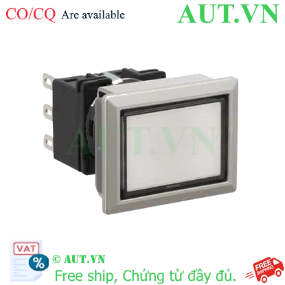 Ảnh của Nút nhấn nhả không đèn IDEC LB8MB-M1T6LW 2NO+2NC (Trắng)