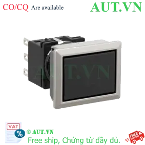 Ảnh của Nút nhấn nhả không đèn IDEC LB8MB-M1T7B 3NO+3NC (Đen)